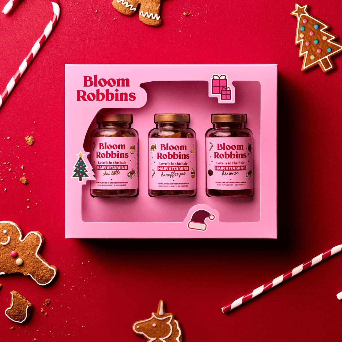 Winter Trio Limitált kiadás: Hajvitamin biotinnal