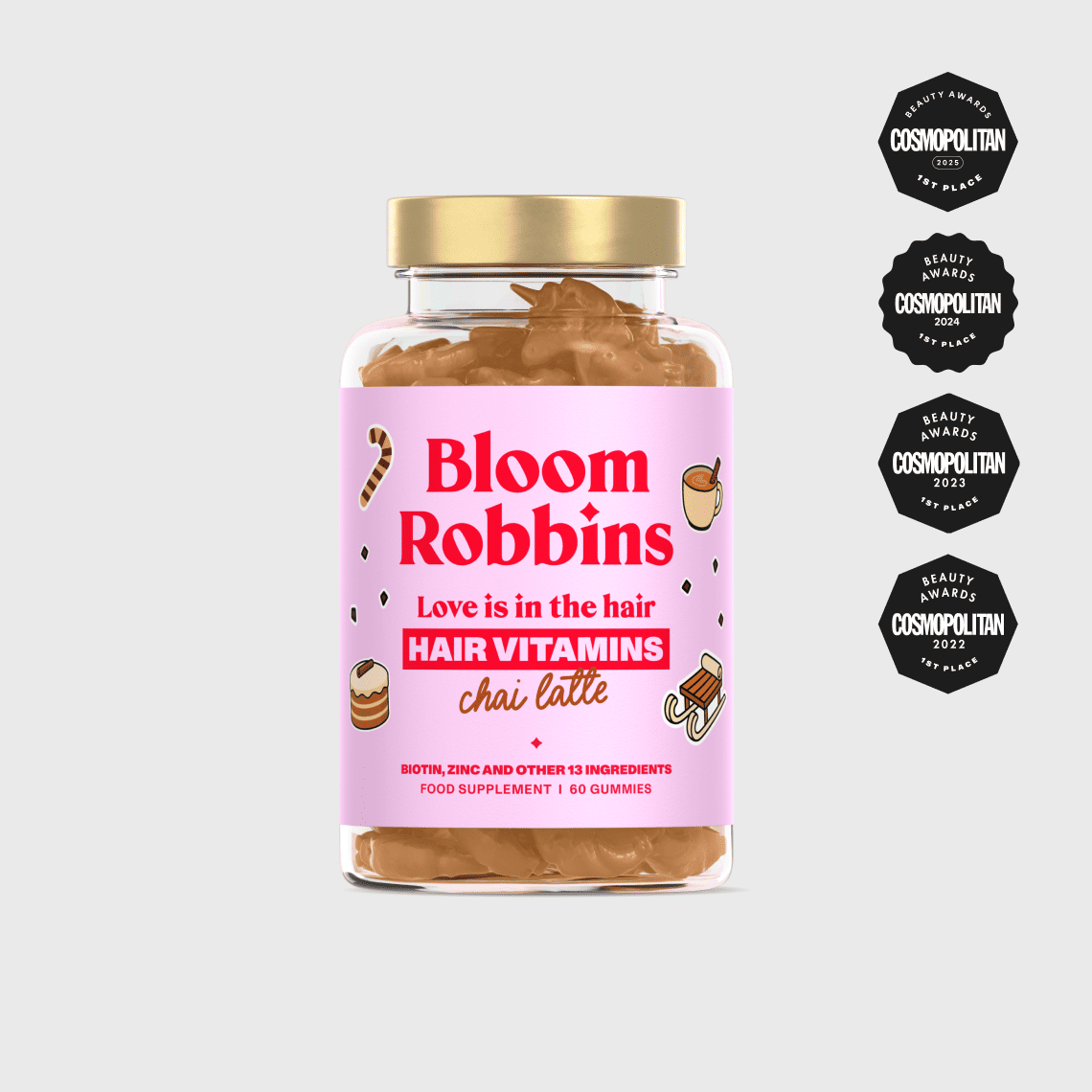 CHAI LATTE - eper limit - haj vitaminok biotinnal - gumicukor