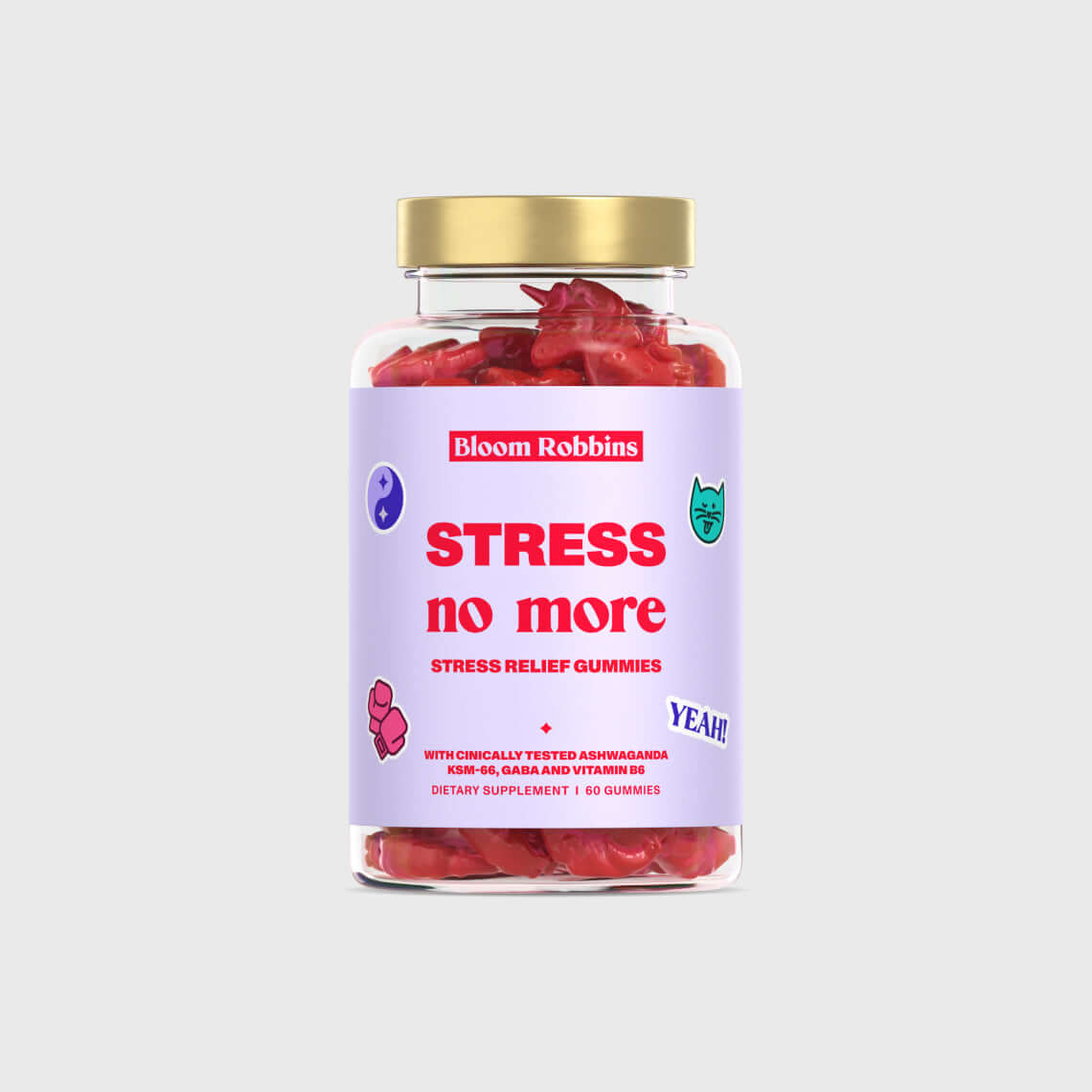 Vitaminok stressz ellen Ashwagandhával - gumicukrok